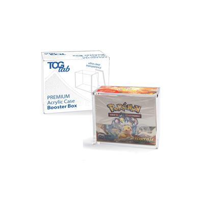 TcgLab – Premium Acrylic Case Magnetica per Pokémon Booster Box