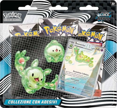 Pokémon GCC: Scarlatto e Violetto - Luce Nera - Collezione con Adesivi
