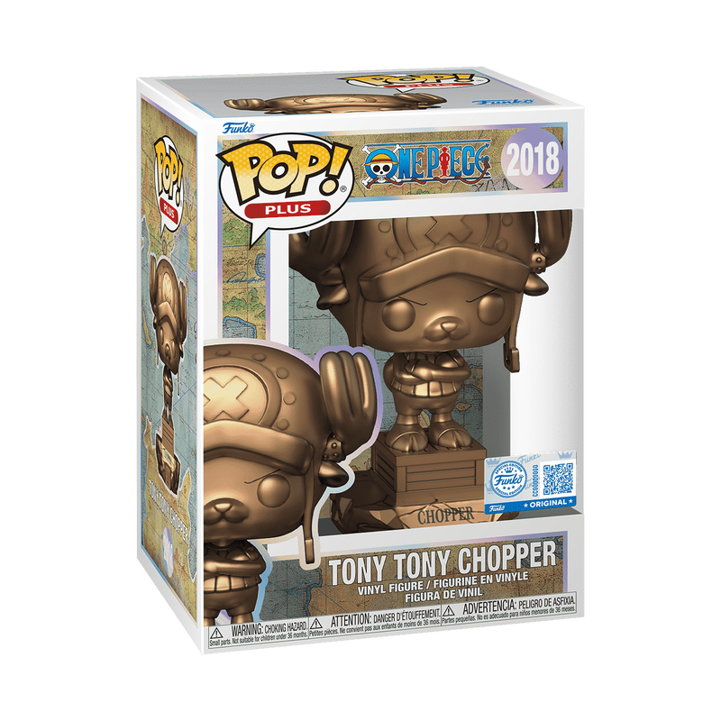 Funko Pop! PLUS - Tony Tony Chopper - Versione Color Bronzo/Metallico