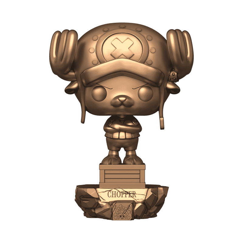 Funko Pop! PLUS - Tony Tony Chopper - Versione Color Bronzo/Metallico