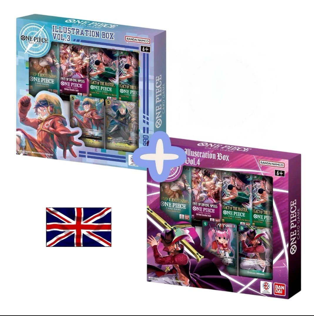 ILLUSTRATION BOX ONE PIECE Vol 3 e Vol 4