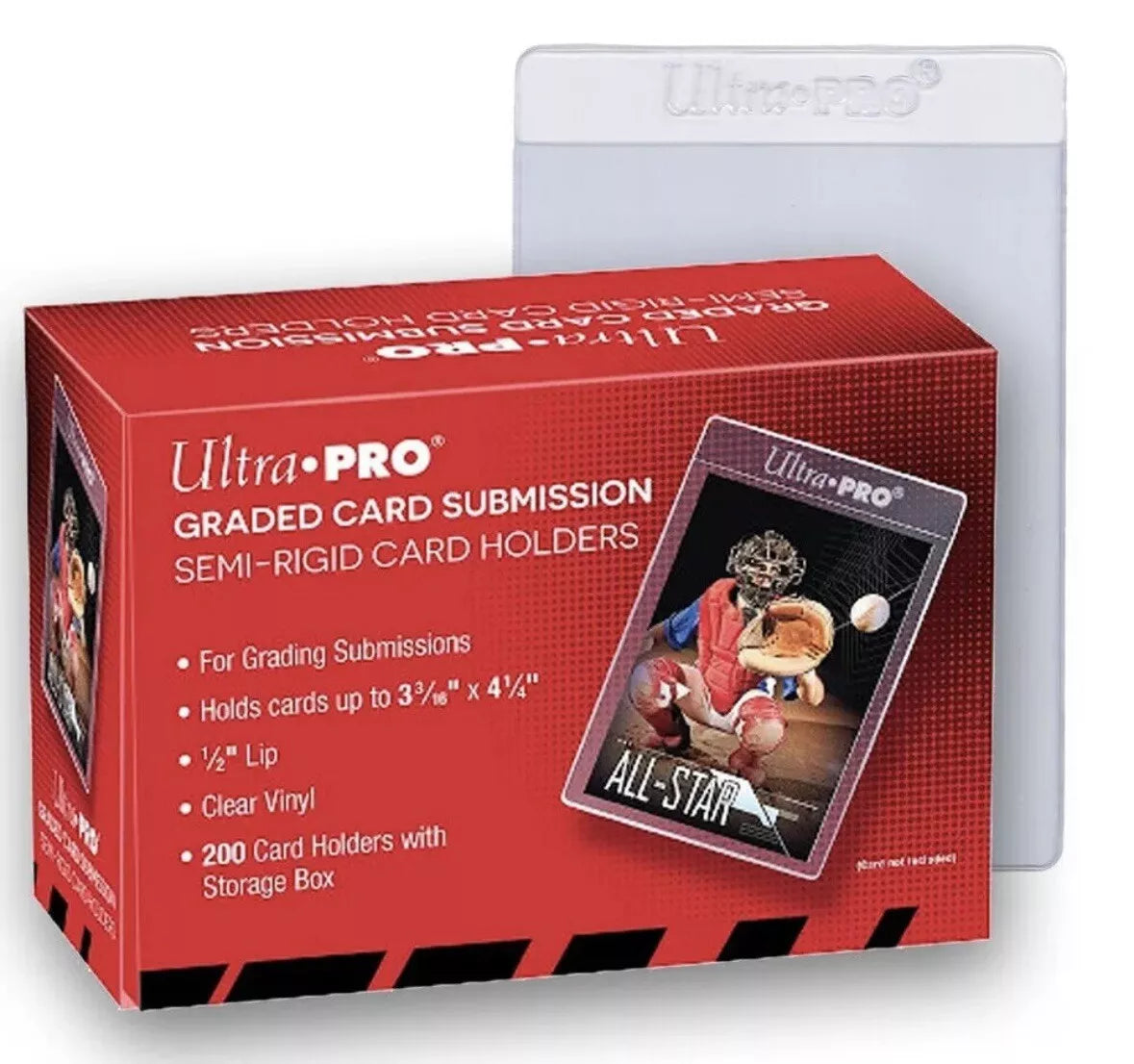 Ultra PRO Graded Card Submission | Semi-Rigid Card Holders